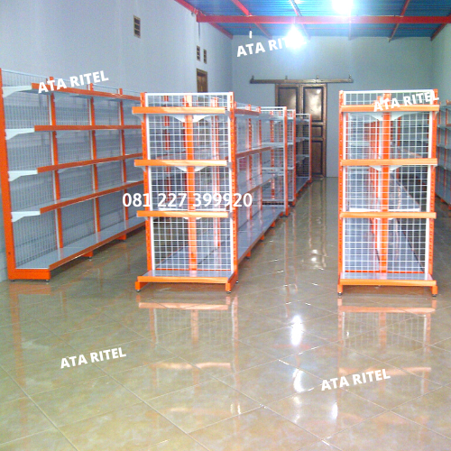rak gondola toko murah